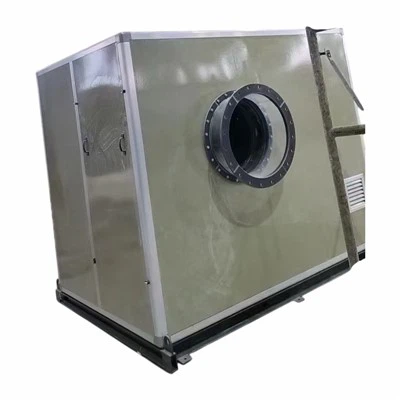 유리 섬유 팬 소음기 상자